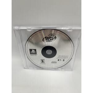 Triple Play 2001 Sony Playstation PS1 - Disc Only Tested